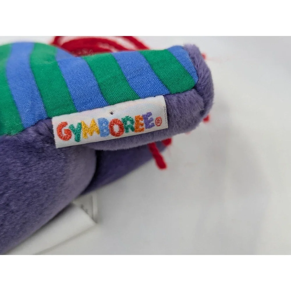 Gymboree Yellow Duck Horse Zebra Plush Stripes Stuffed‎ Animal Toy
